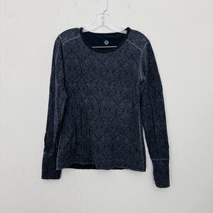 Marmot Gray And Black Reversible Base Layer Top Women’s Size M/L